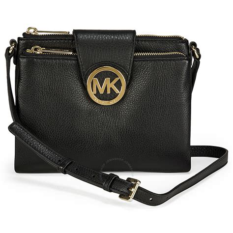 Michael Kors Fulton Leather Crossbody Bag 